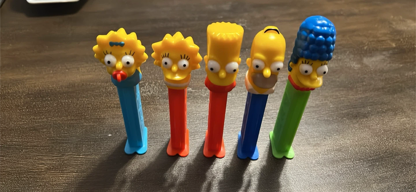 The Simpsons PEZ Candy Dispensers