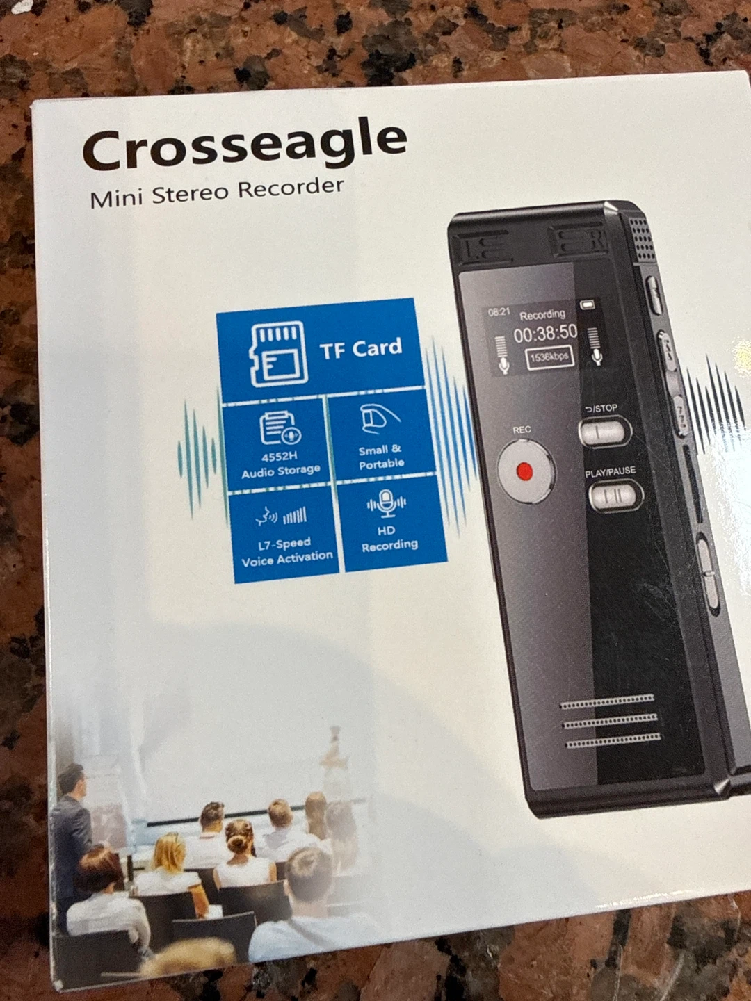 Crosseagle Mini Stereo Recorder