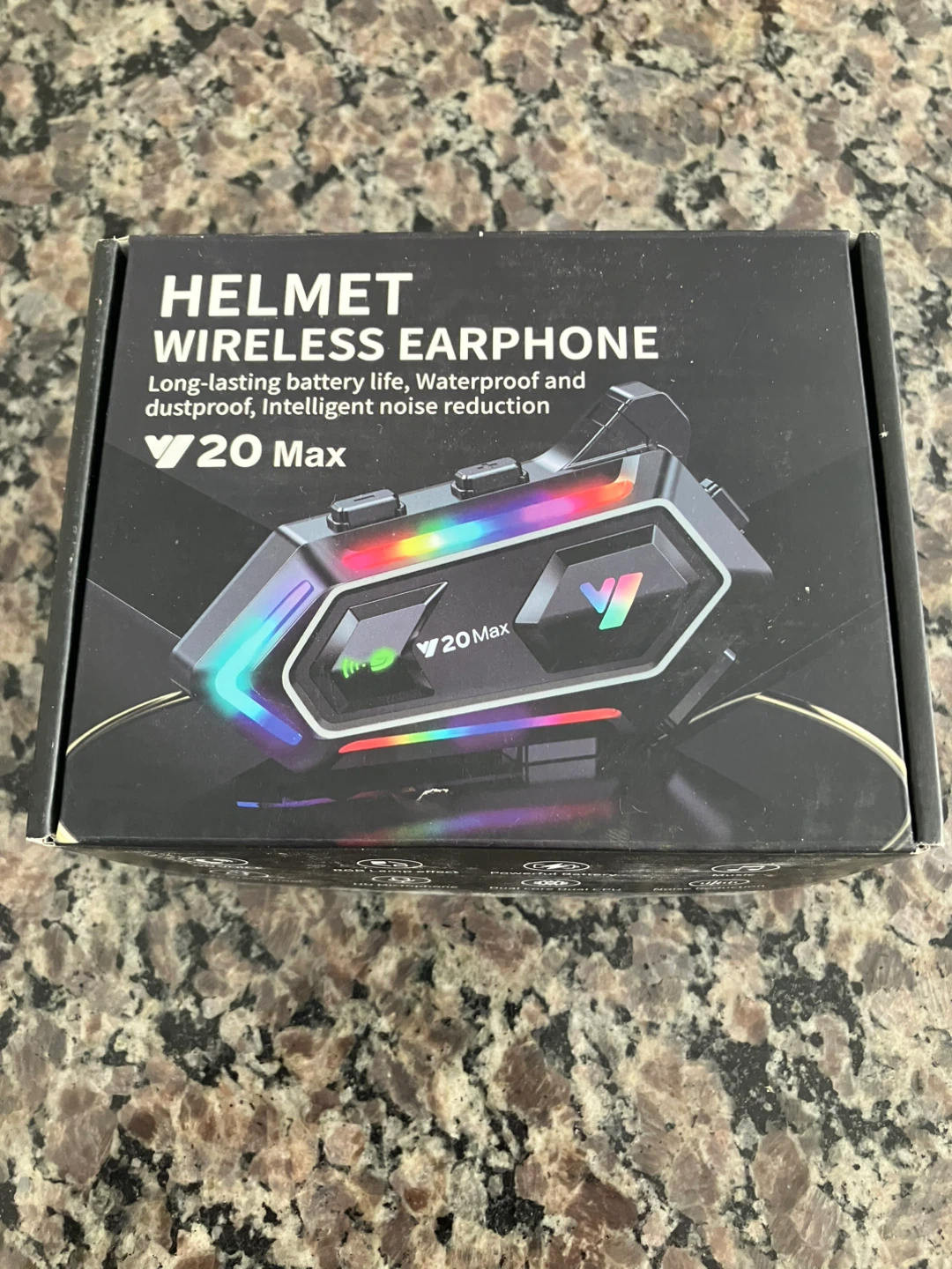 V20 Max Helmet Wireless Earphone