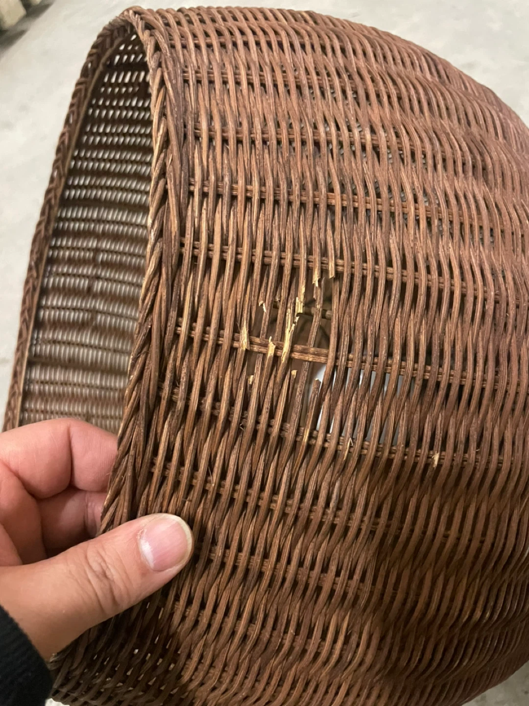 Woven Pendant Light Fixture - photo 4