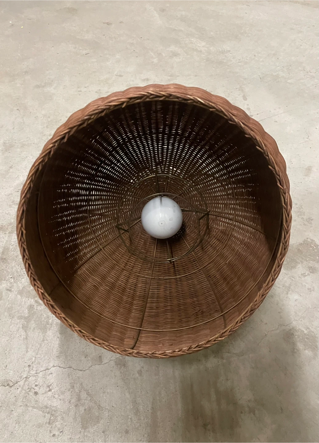 Woven Pendant Light Fixture - photo 3