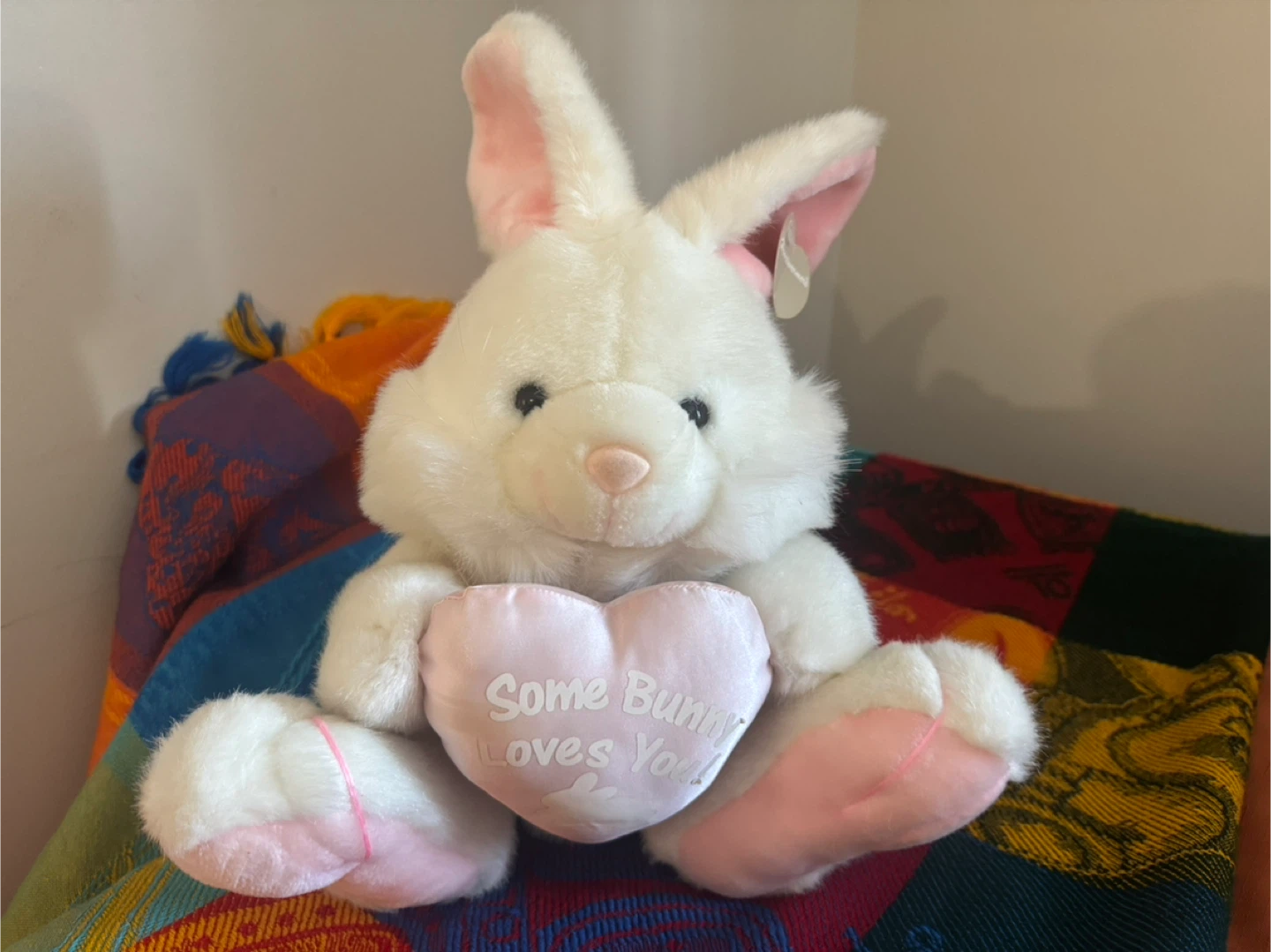 White Plush Bunnies $15 each - photo 4