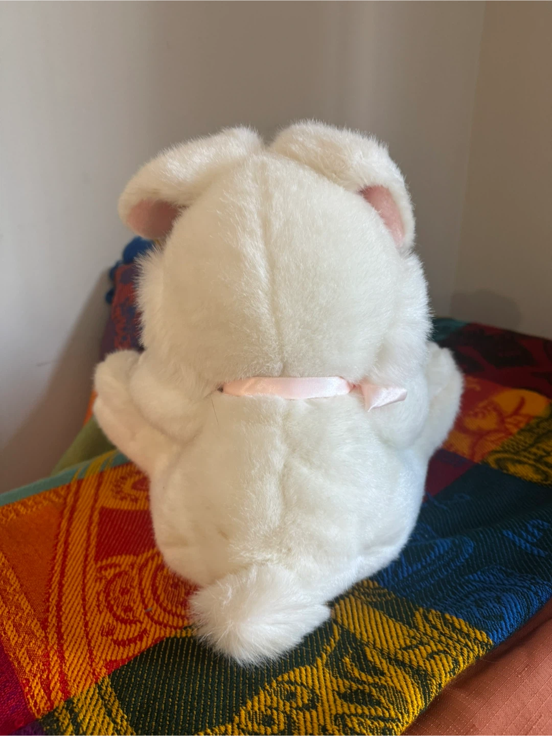 White Plush Bunnies $15 each - photo 5