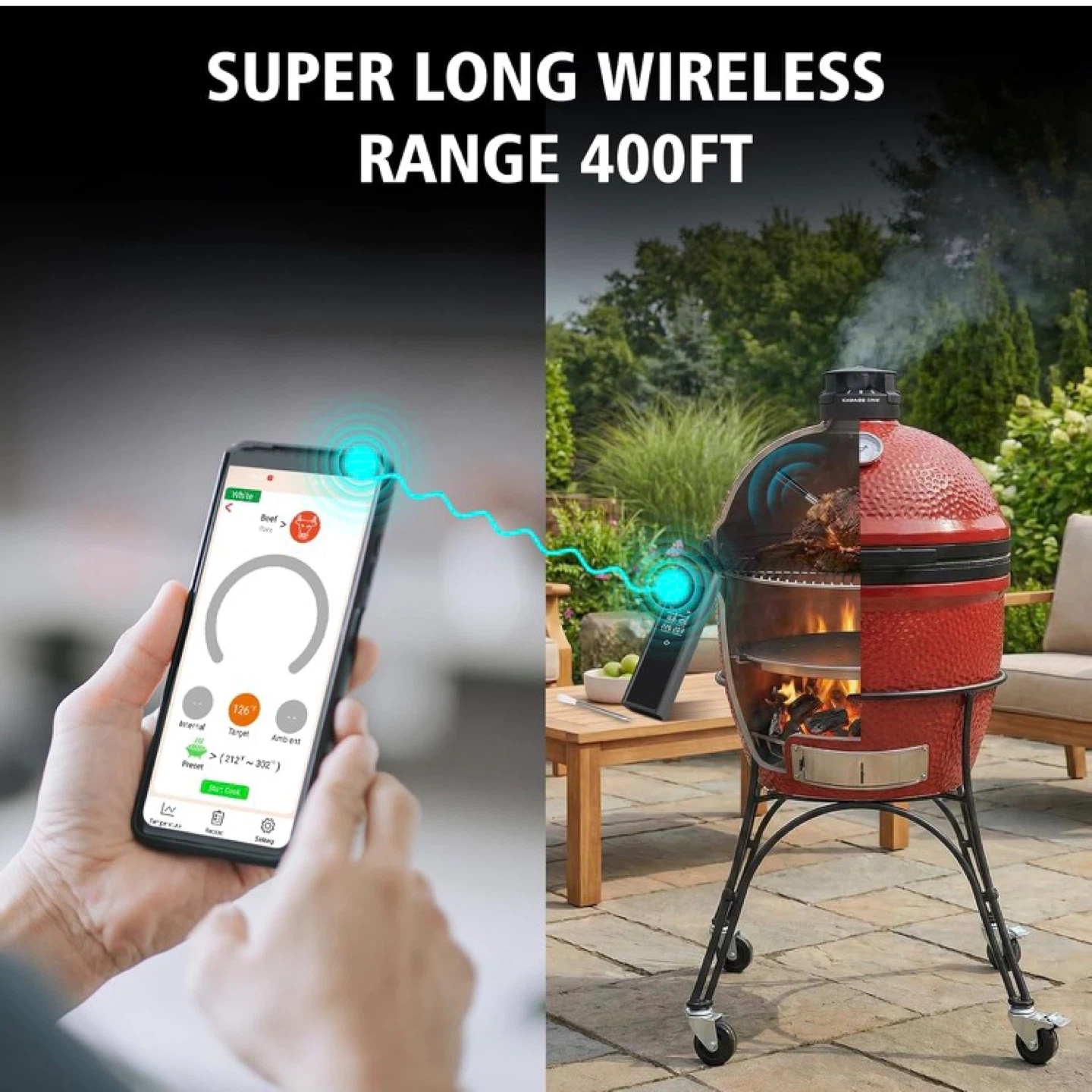 Wireless Meat Thermometer with 2 Probes - photo 3