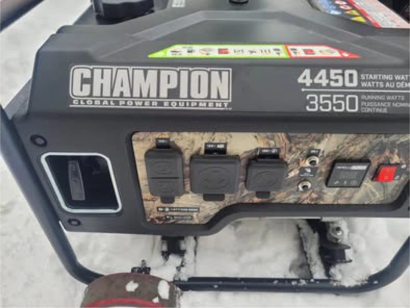 Champion 4450 Starting Watts Generator
