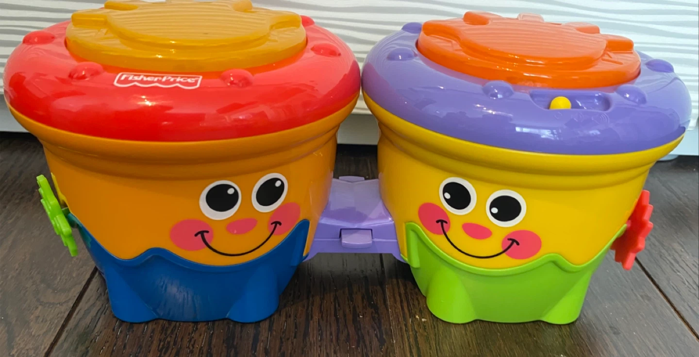 Fisher-Price Bongo Baby Drum Set