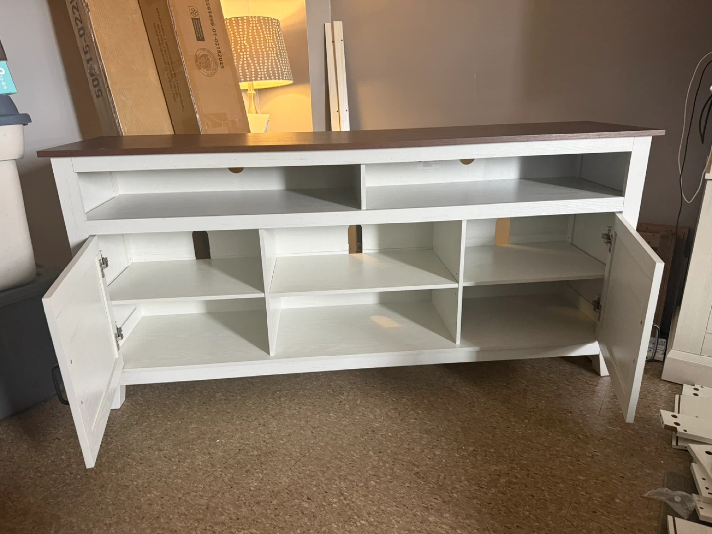 Brand new farmhouse style entertainment until 63" wide - photo 4