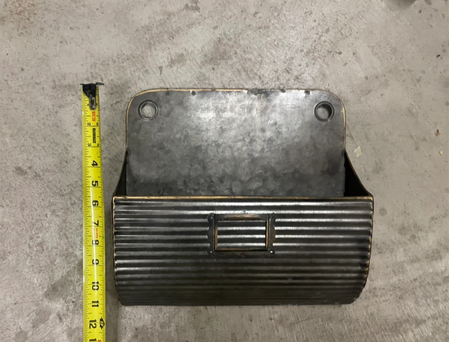 Galvanized Metal Wall Mail Sorter - photo 2