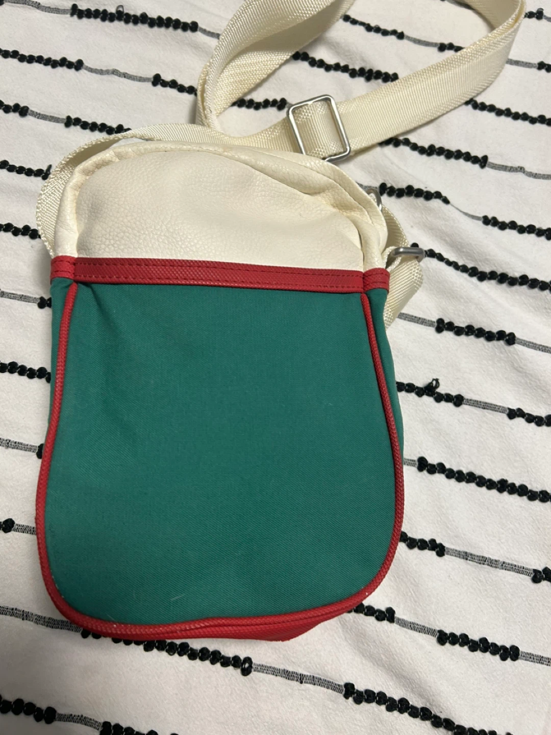 Lacoste Green and Red Crossbody Bag - photo 5