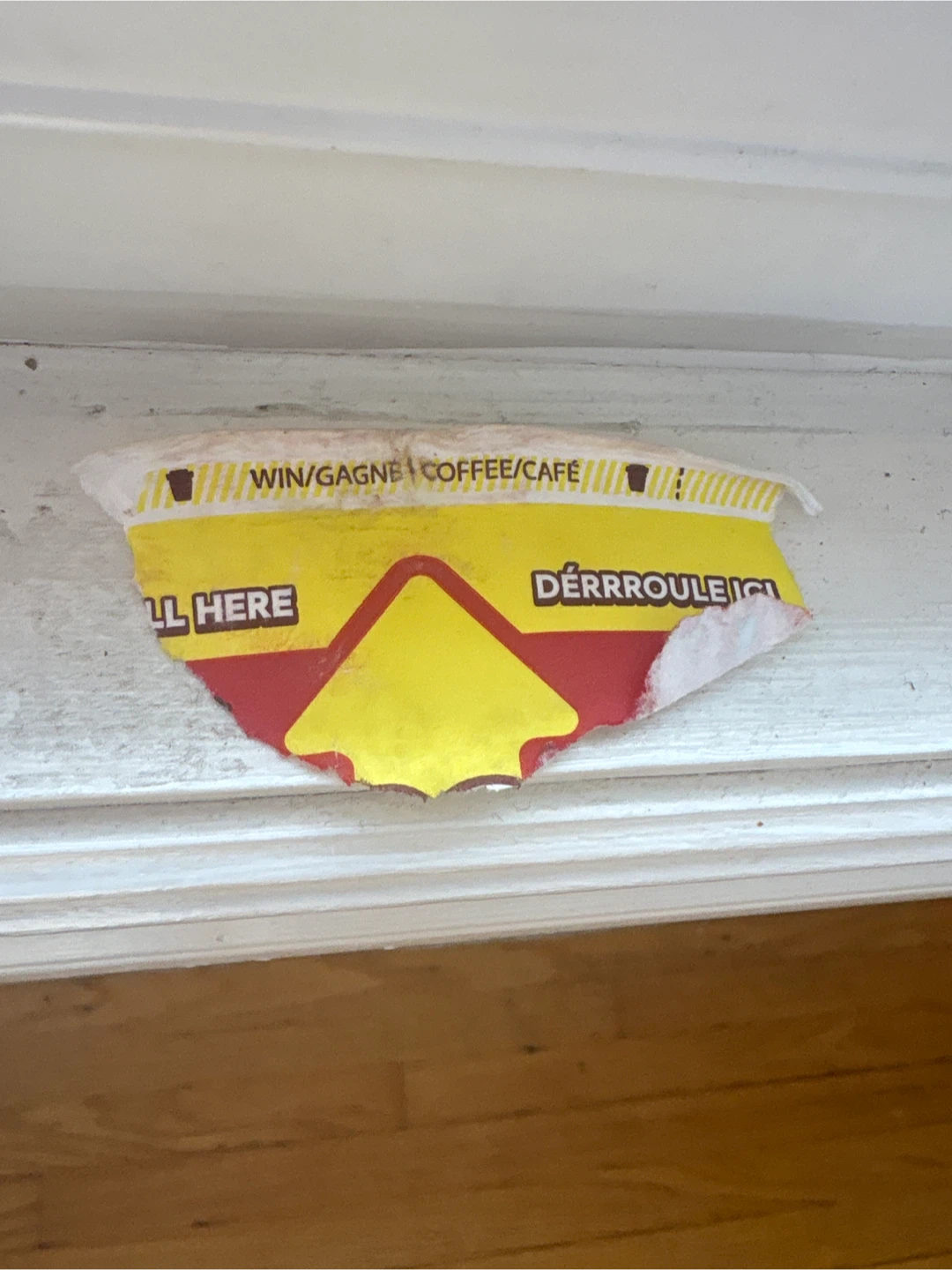 Tim Hortons Coffee/Café Promotional Sticker