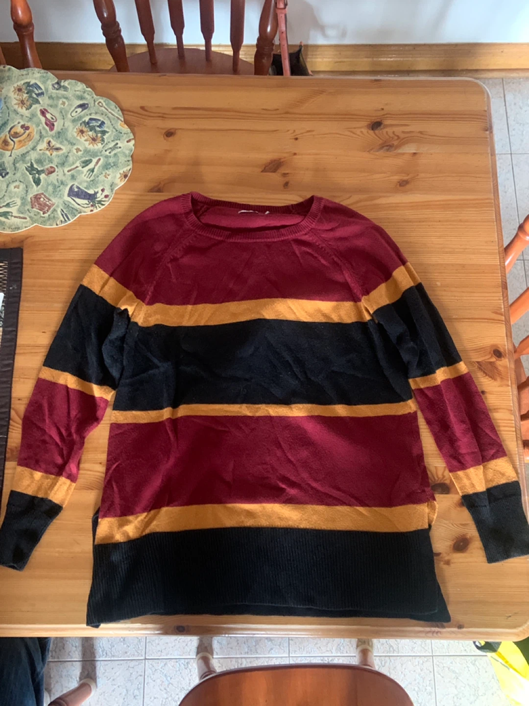 Striped Crewneck Sweater