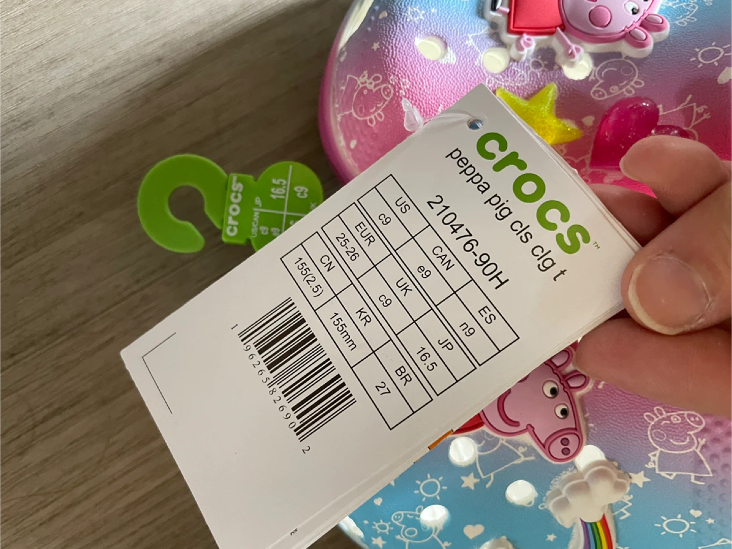 Crocs Peppa Pig  + Jibbitz Charms Set - photo 3
