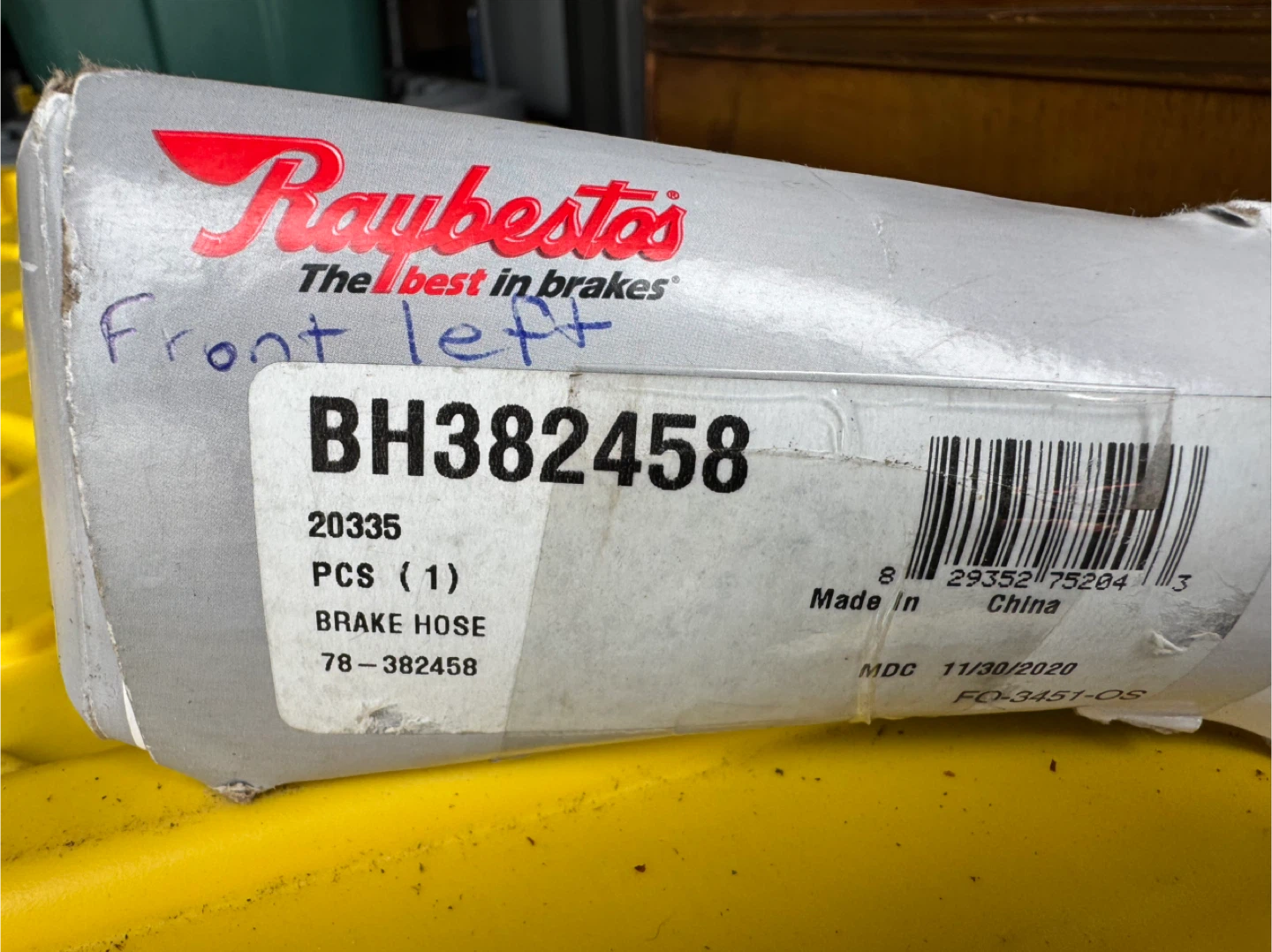 Raybestos BH382458 Brake Hose for Dodge Ram 2500-3500 - photo 2