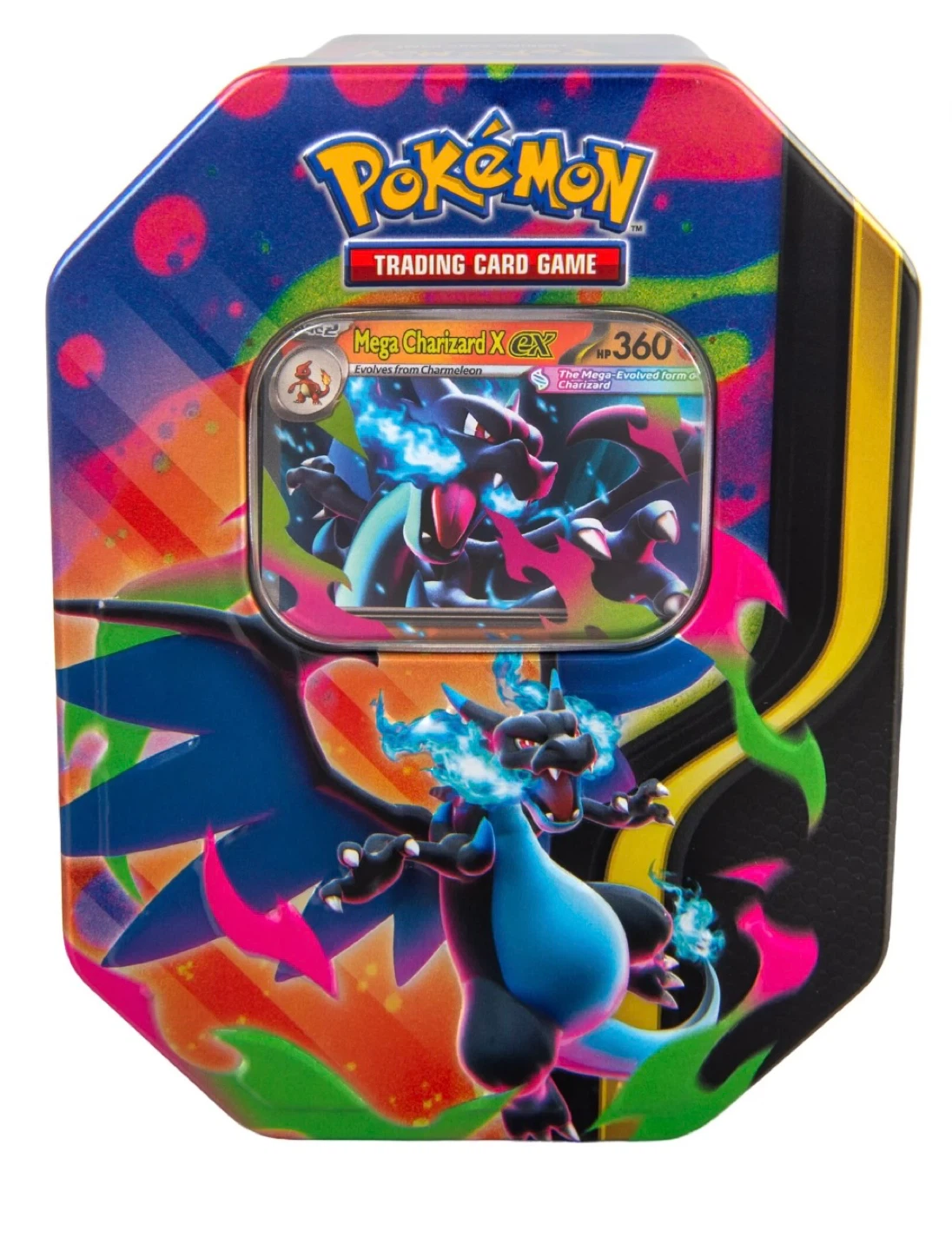 Pokemon Trading Card Game Mega Charizard X EX Tin