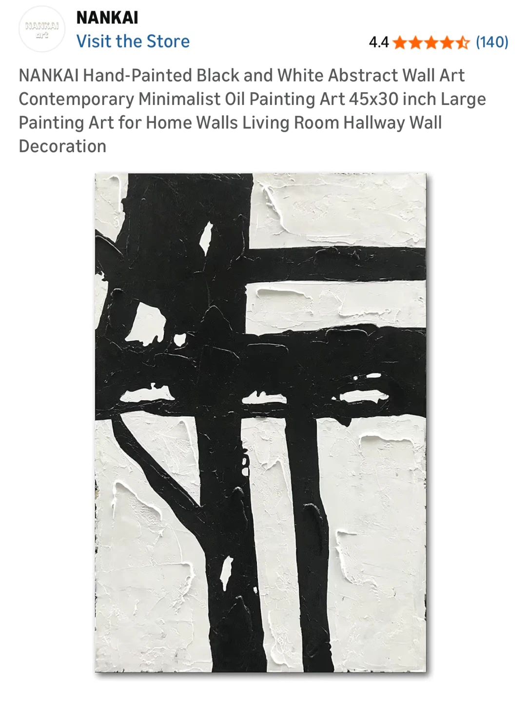 45x30 inch Large Painting Art - photo 2