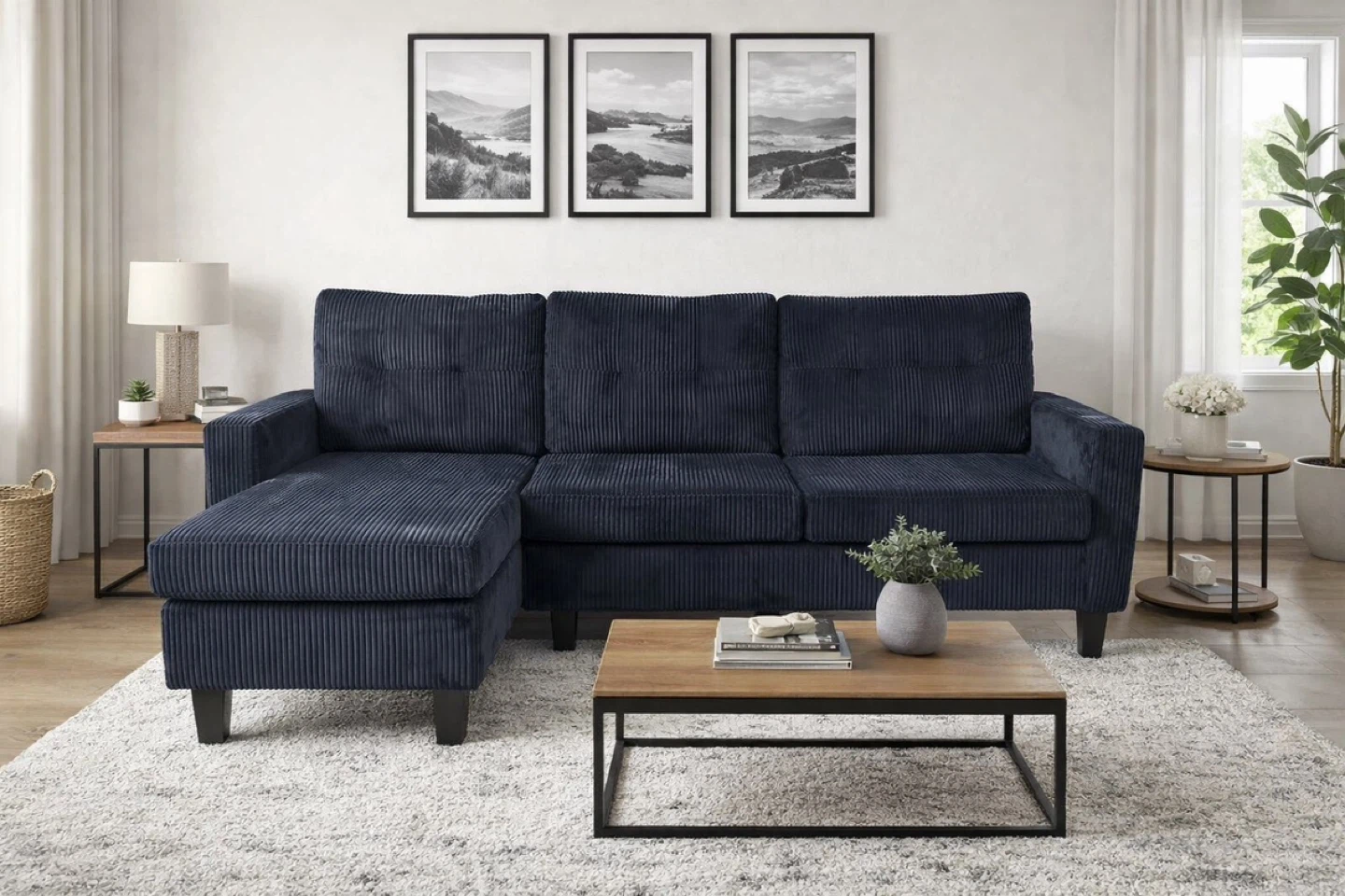 Brand new Black Beige dark gray sofa sale