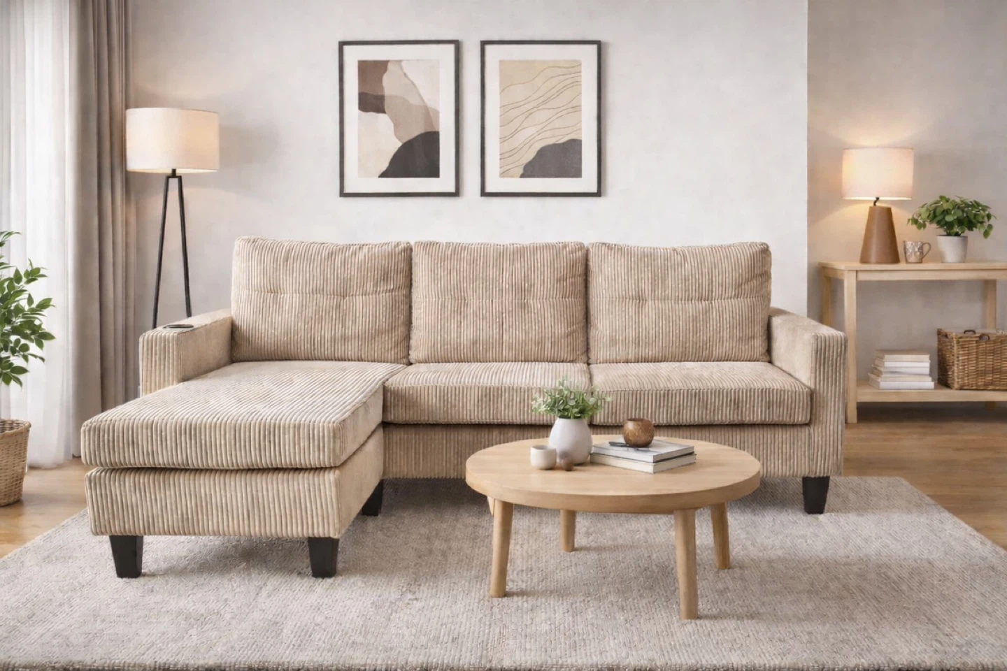 Brand new Black Beige dark gray sofa sale - photo 2