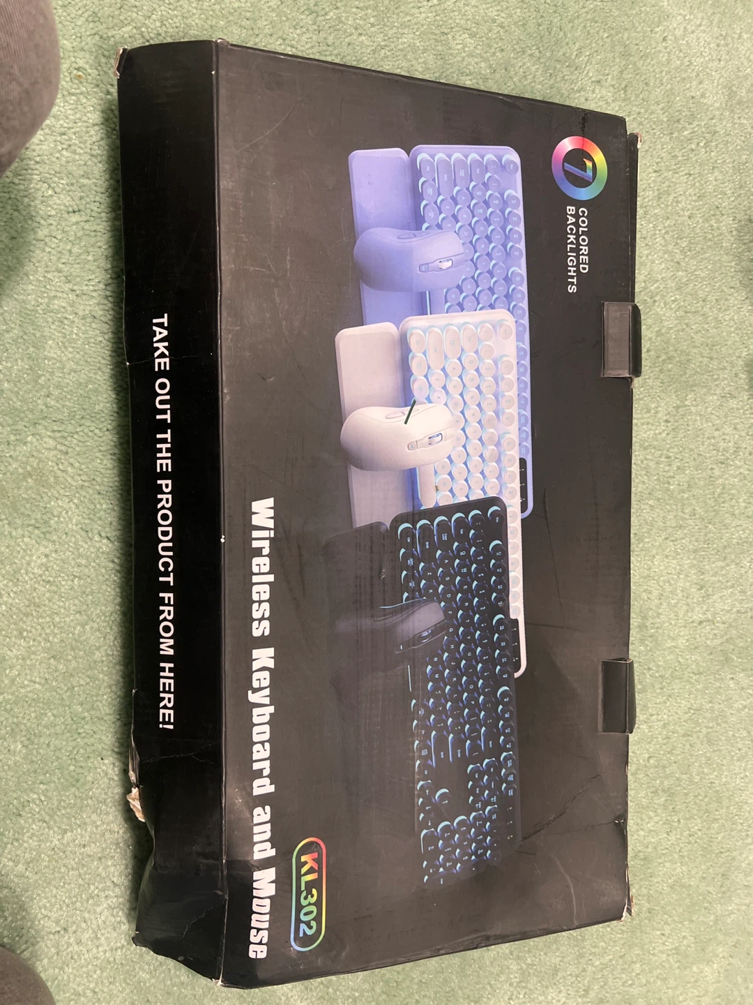 Wireless Keyboard and Mouse Combo