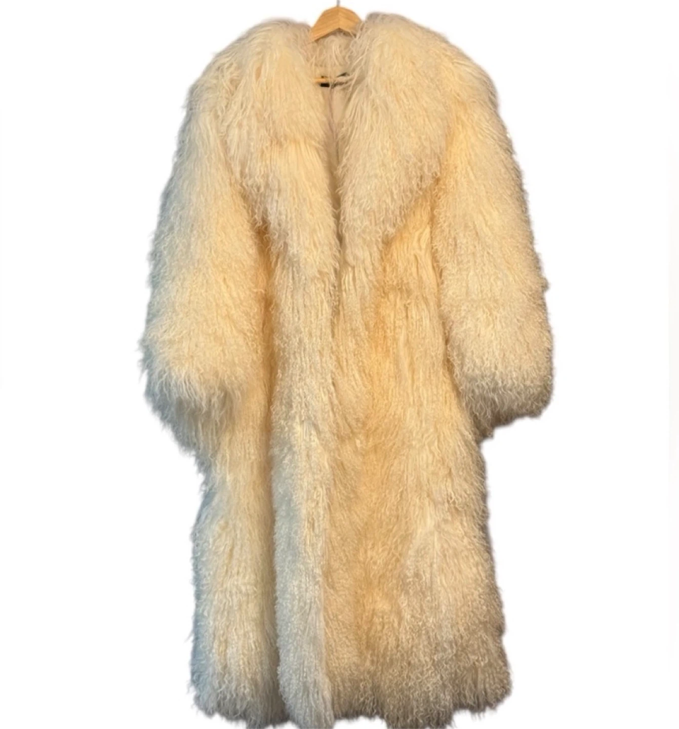 Real Mongolian fur coat