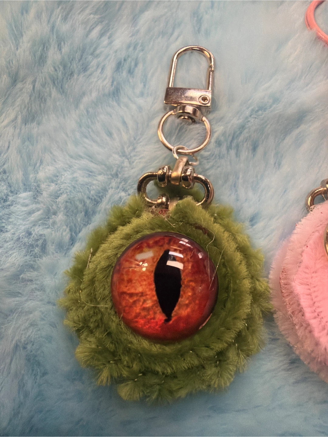 Fuzzy Charm Keychains - Various Designs - photo 2