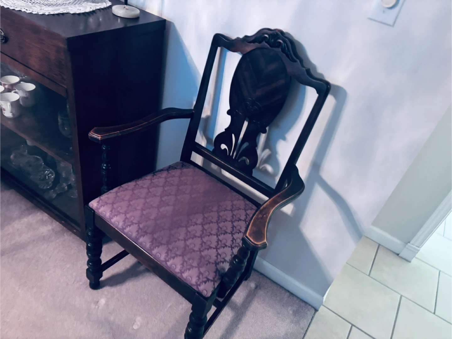 Vintage refurbished dining set with leafs - photo 2