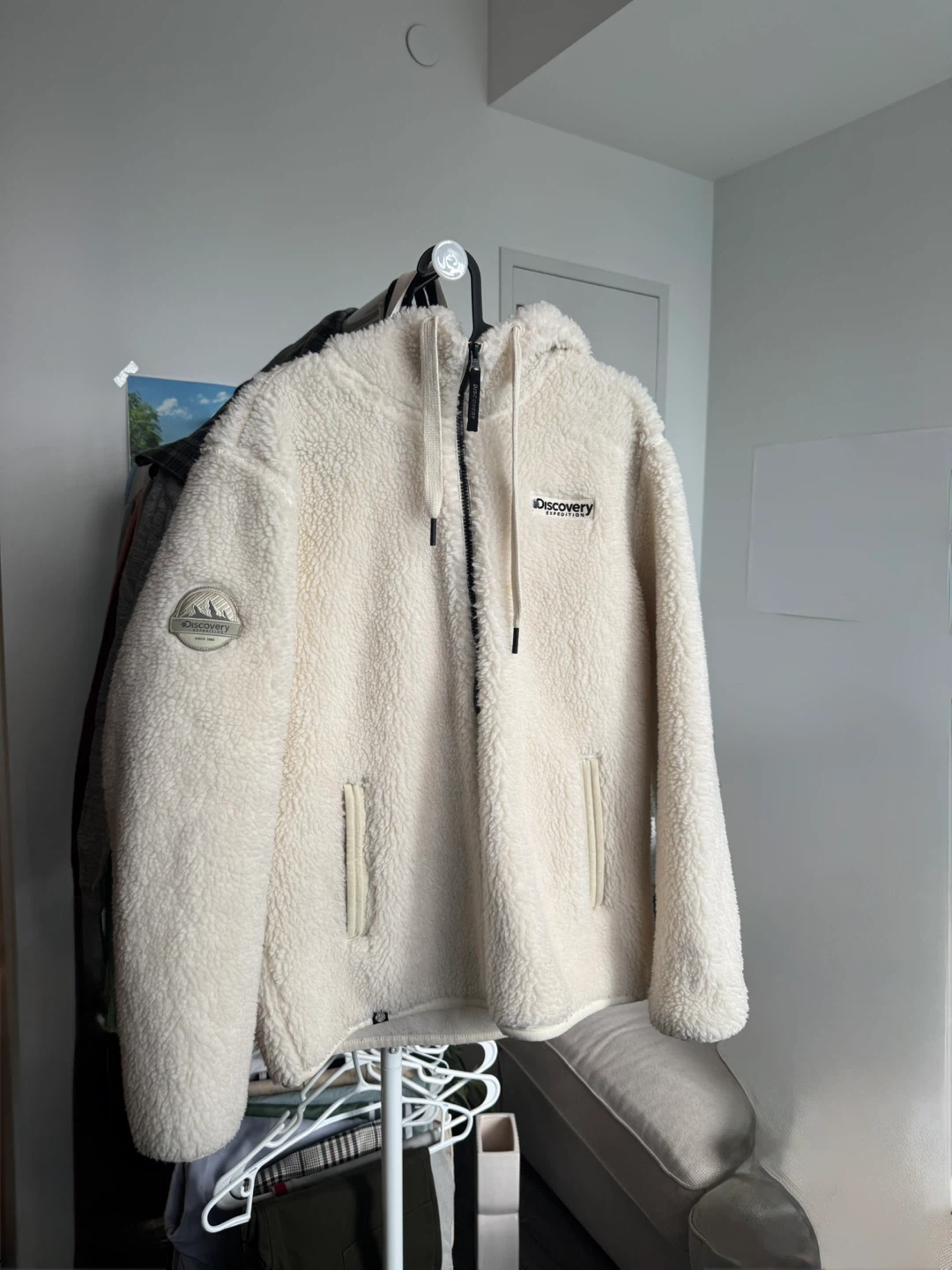 Discovery Expedition Fleece Hoodie - Cream