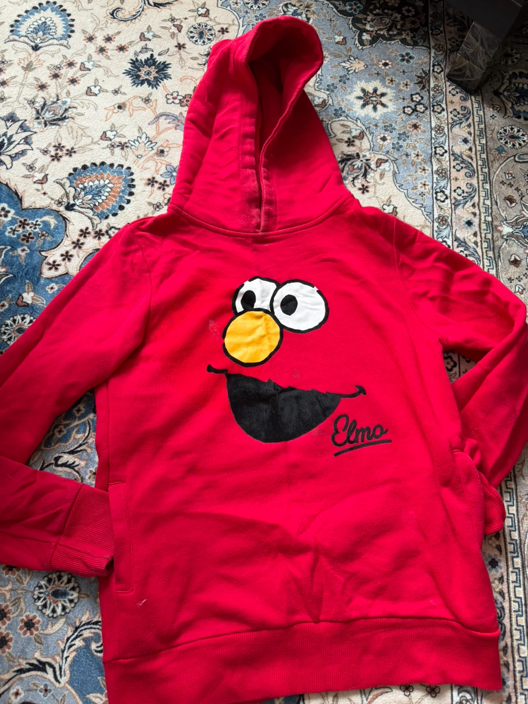 Sesame Street Elmo Hoodie - Medium
