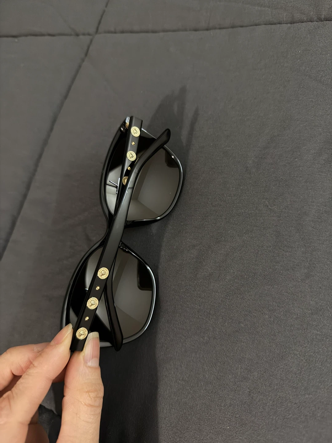 Versace Black Cat-Eye Sunglasses - photo 2