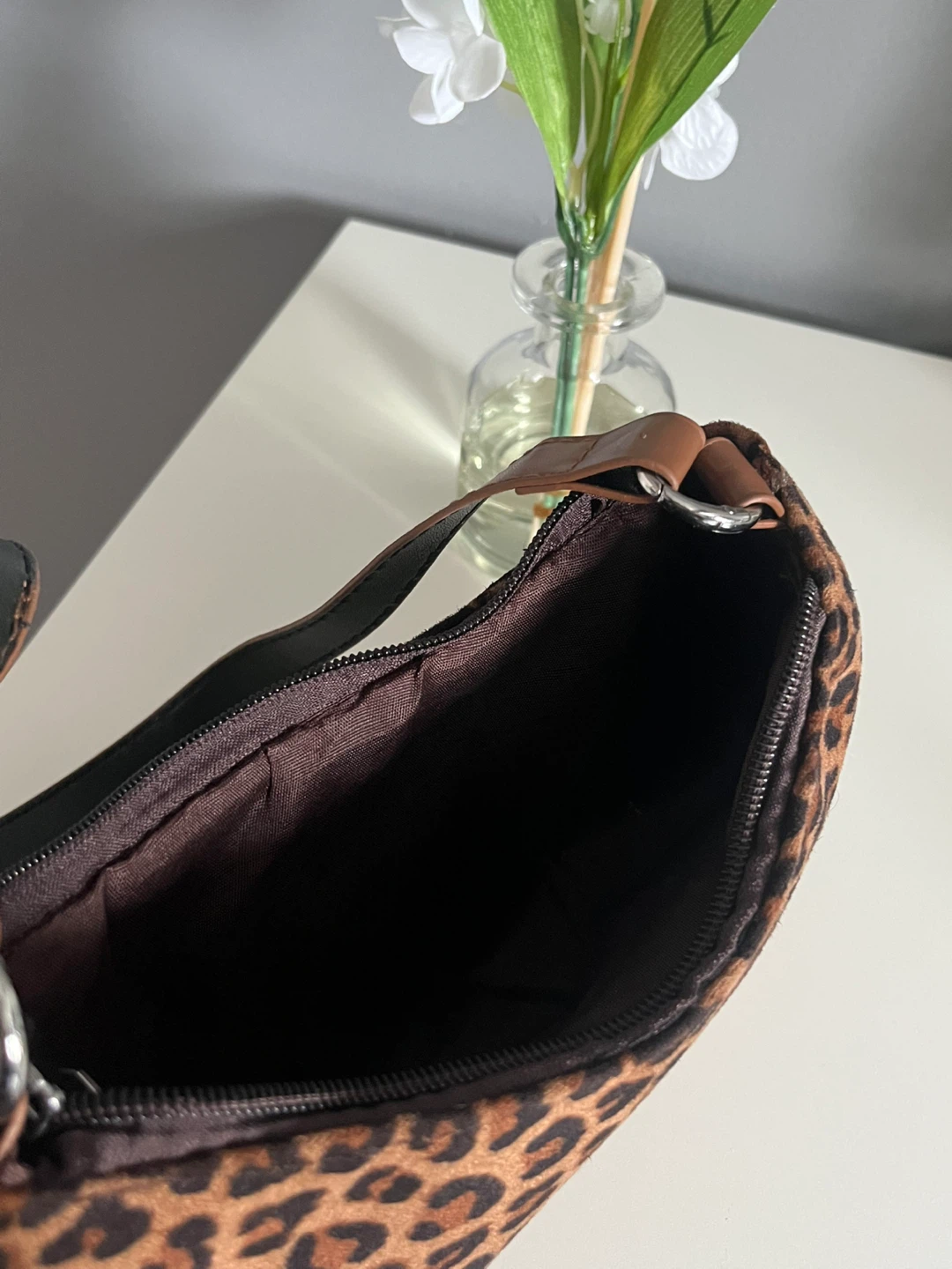 Leopard Print Mini Shoulder Purse - photo 4