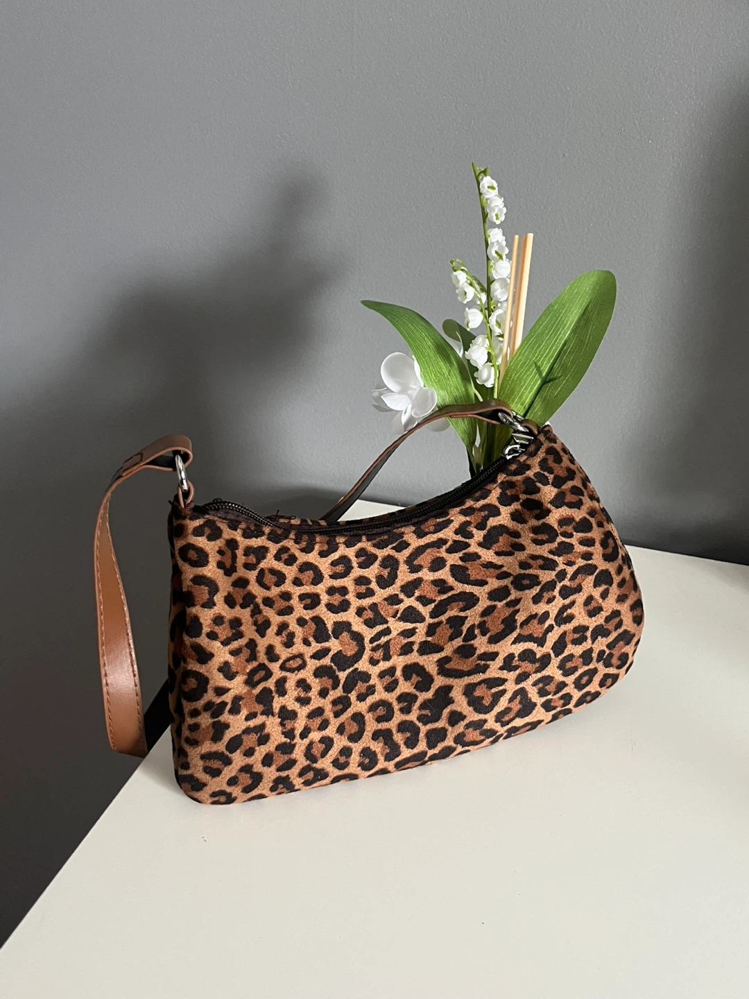 Leopard Print Mini Shoulder Purse - photo 2