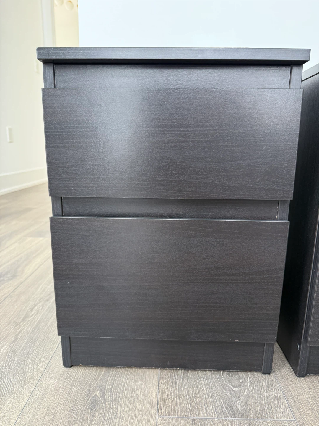 IKEA MALM Nightstand - Black-Brown (Set of 2) - photo 4