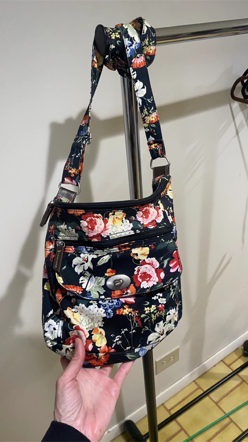 Floral crossbody bag 12x9 - photo 2