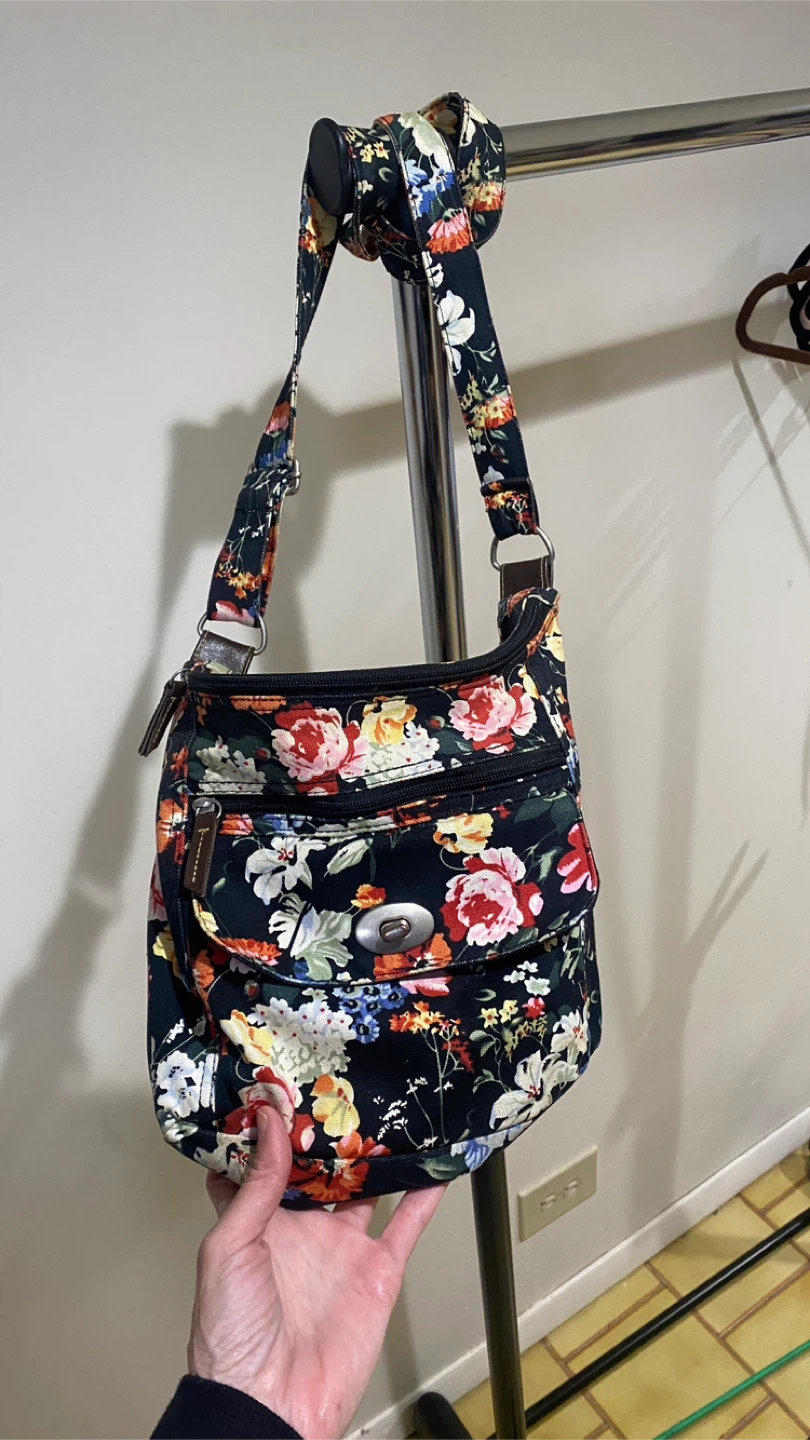 Floral crossbody bag 12x9 - photo 3