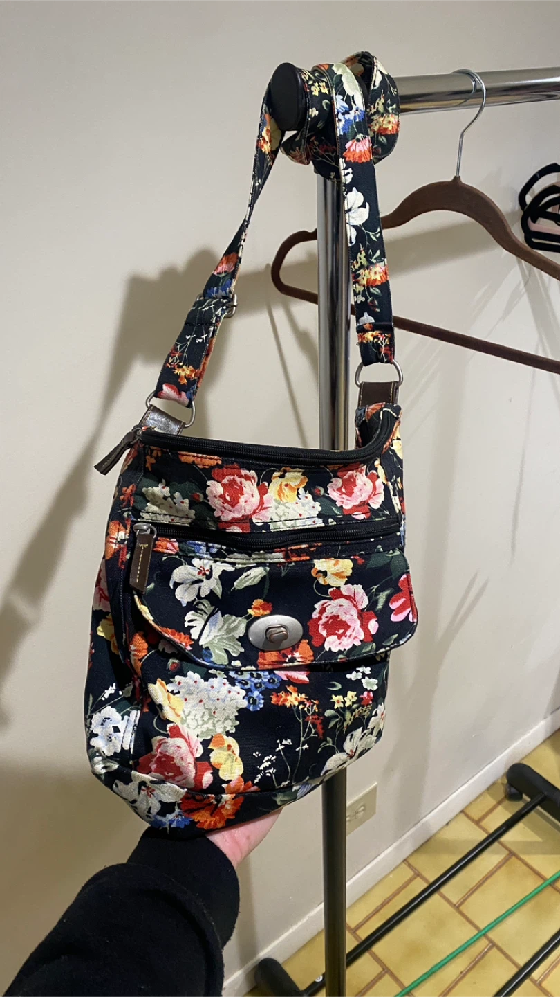 Floral crossbody bag 12x9 - photo 4
