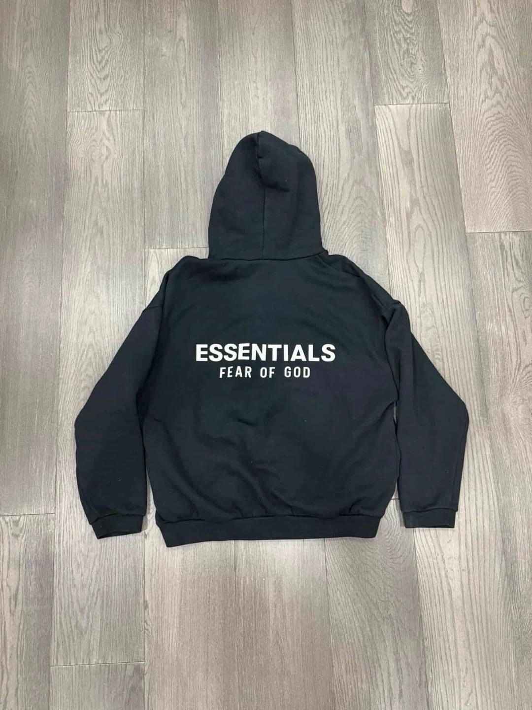 FOG Essential Fleece Hoodie (FW24) Black - photo 4