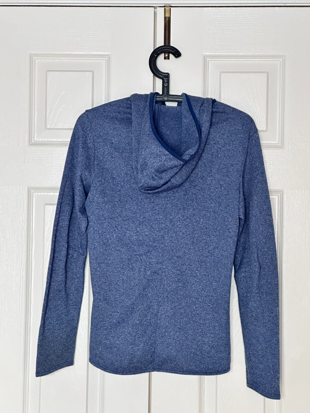 Adidas Long Sleeve Hoodie Blue Women's Athletic Top - photo 2