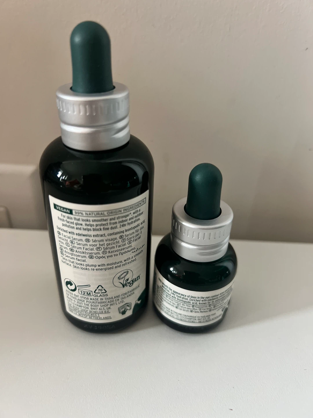 The Body Shop Edelweiss Daily Serum Concentrate & Eye Serum Set - photo 2