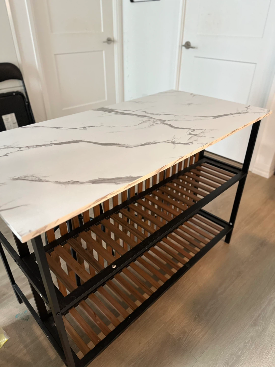 Kitchen Island with Stools