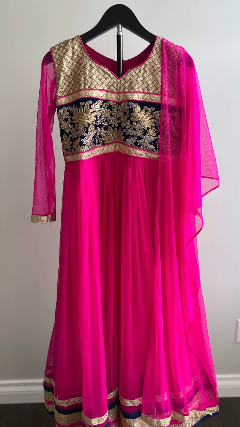 EID SALE! Deepali Fashions Pink Anarkali Dress - photo 2