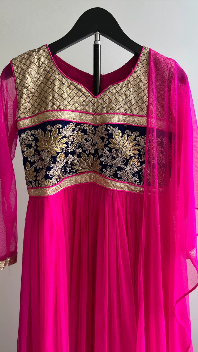 EID SALE! Deepali Fashions Pink Anarkali Dress - photo 3