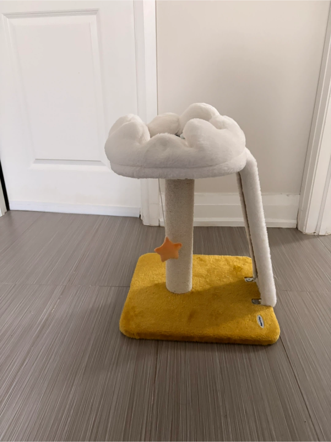 Cloud Cat Tree with Scratching Post and Dangling Toy - photo 2
