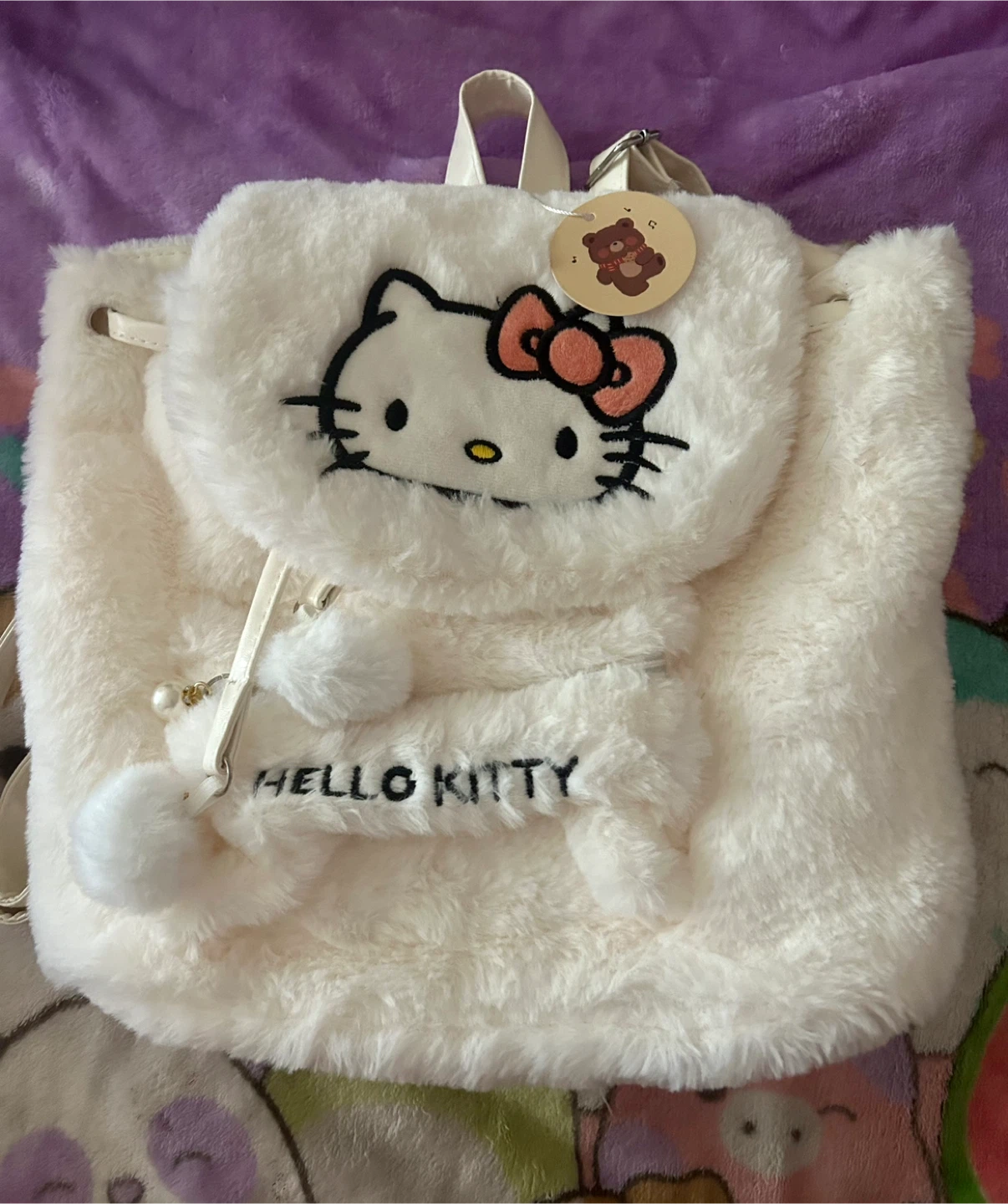 SANRIO HELLO KITTY PLUSH BACKPACK