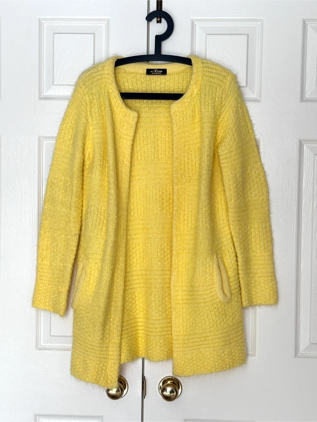 The Rose Yellow Cardigan