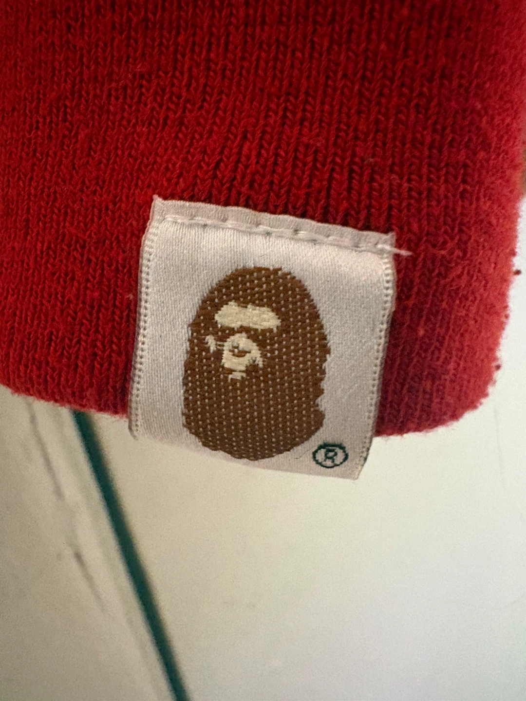 BAPE Red Camo Full Zip Hoodie - photo 4