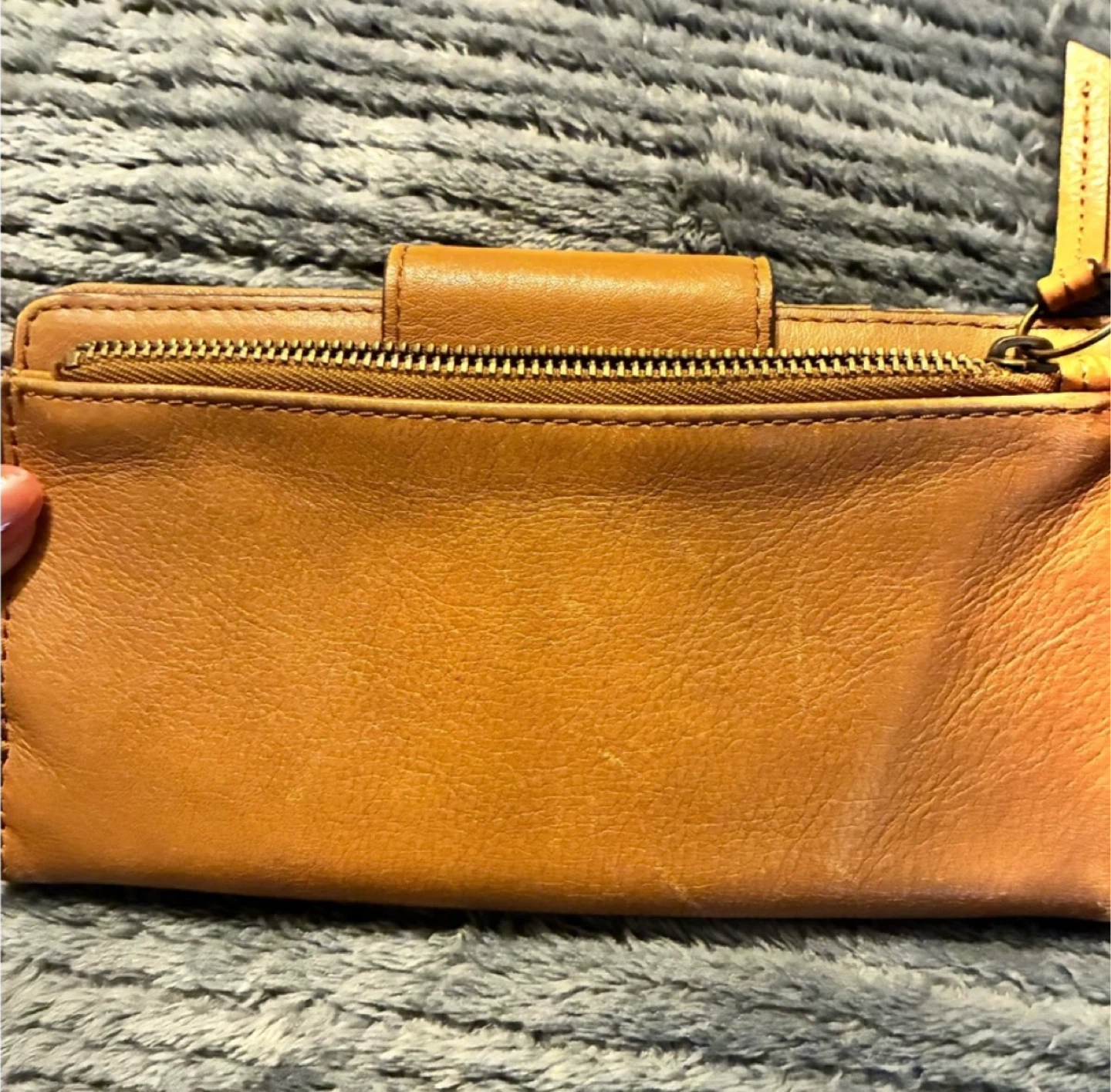 Fossil Brown Leather Studded Wallet - photo 4