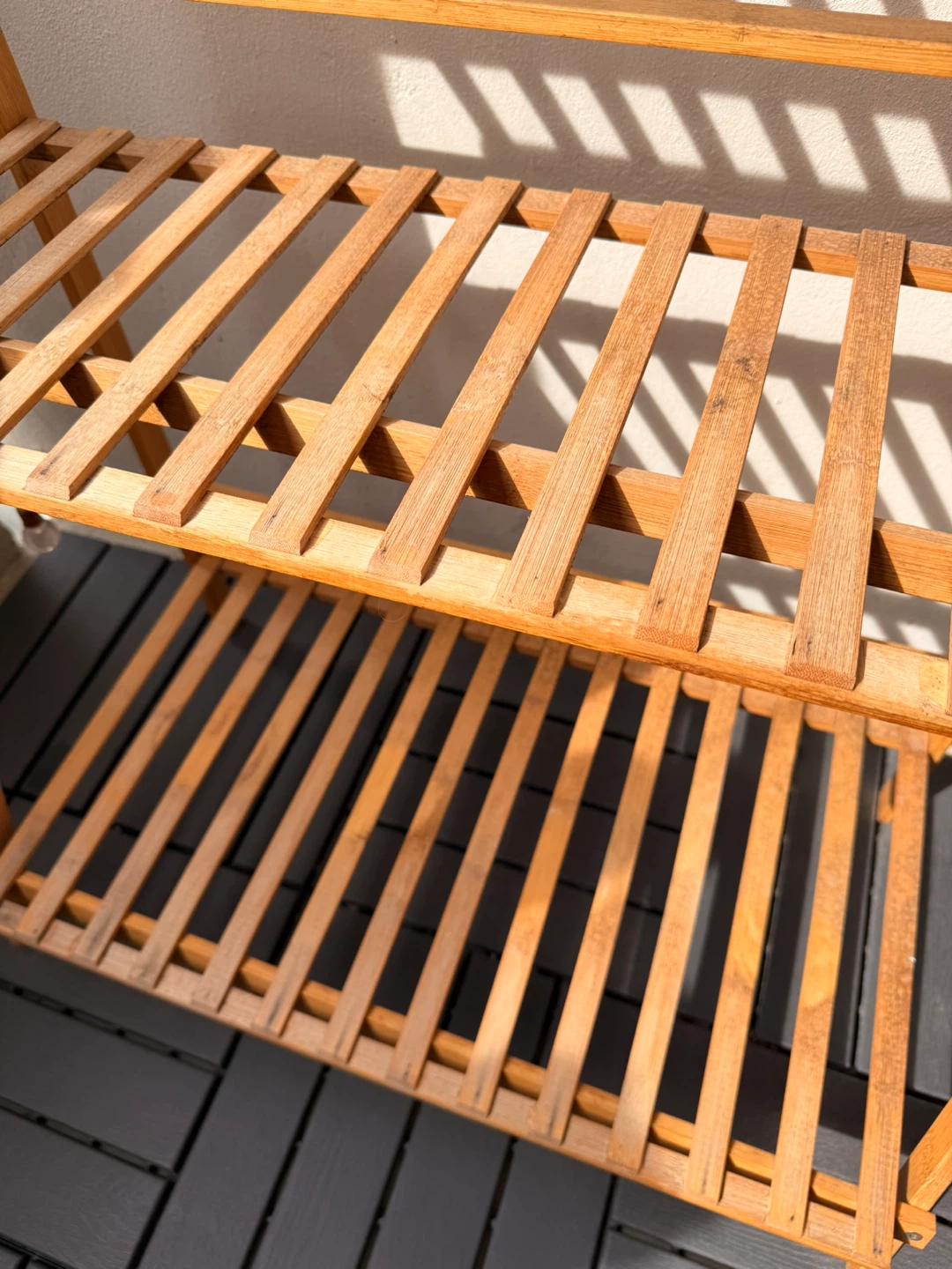 Bamboo Tiered Plant Stand - photo 2