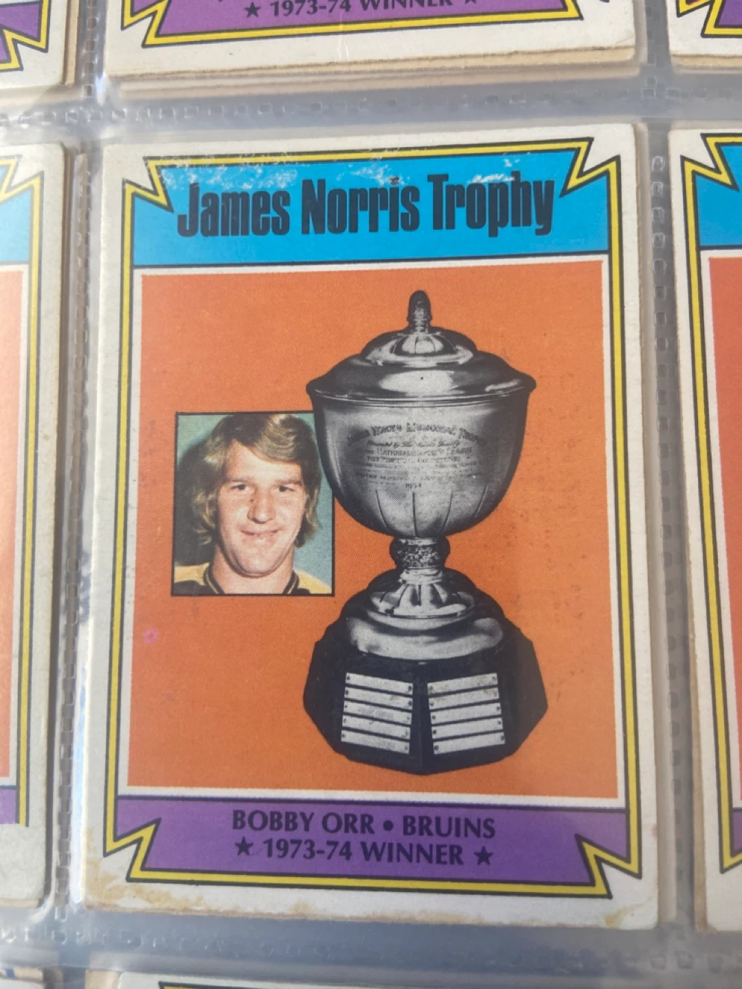 Collection of Vintage NHL Hockey Cards