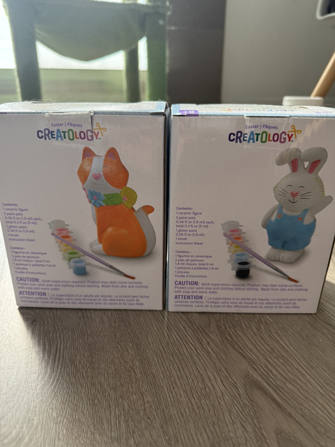 Easter Ceramic Craft Kits (Cat & Bunny) - photo 2