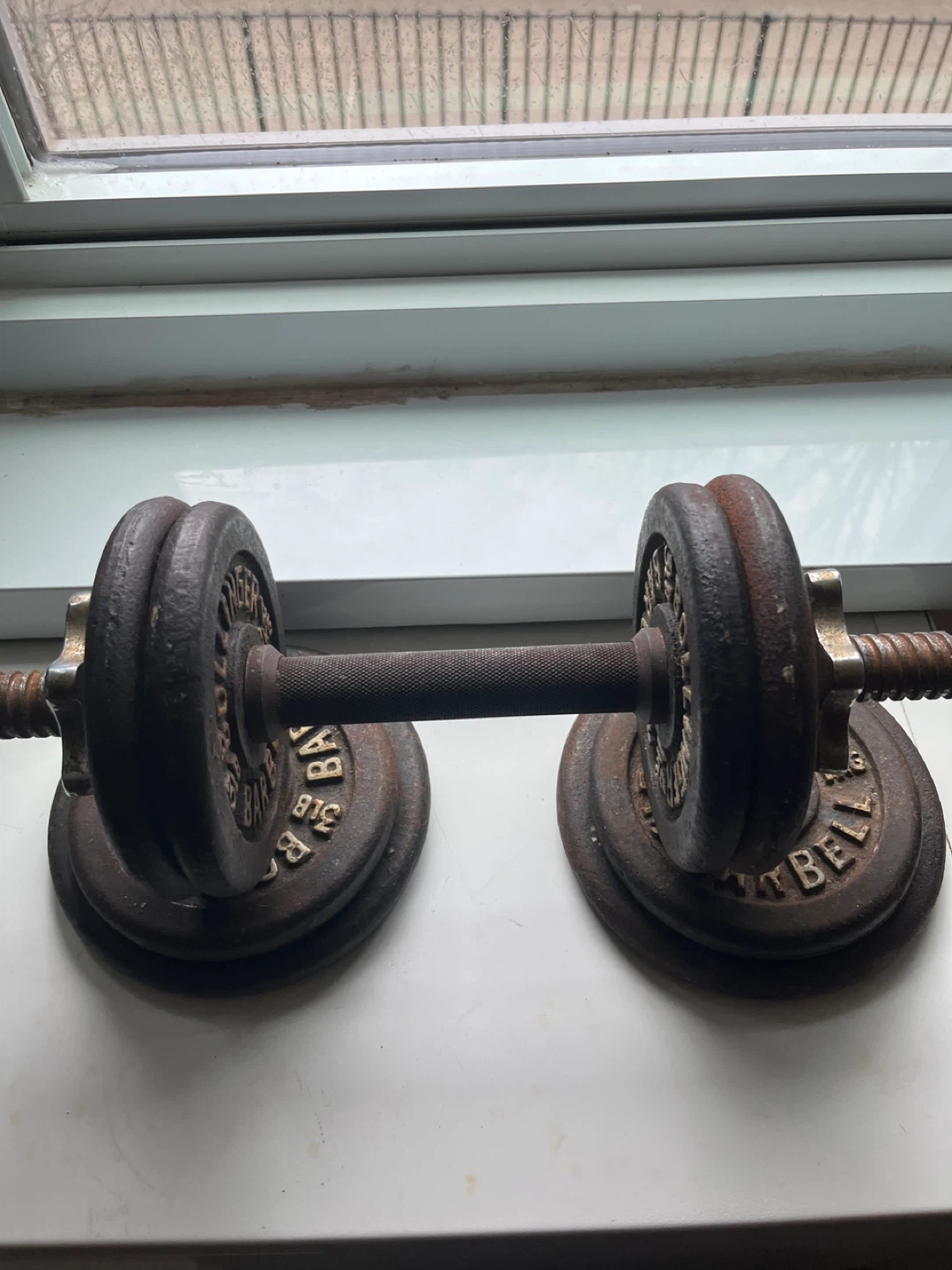 York Barbell Dumbbell Set
