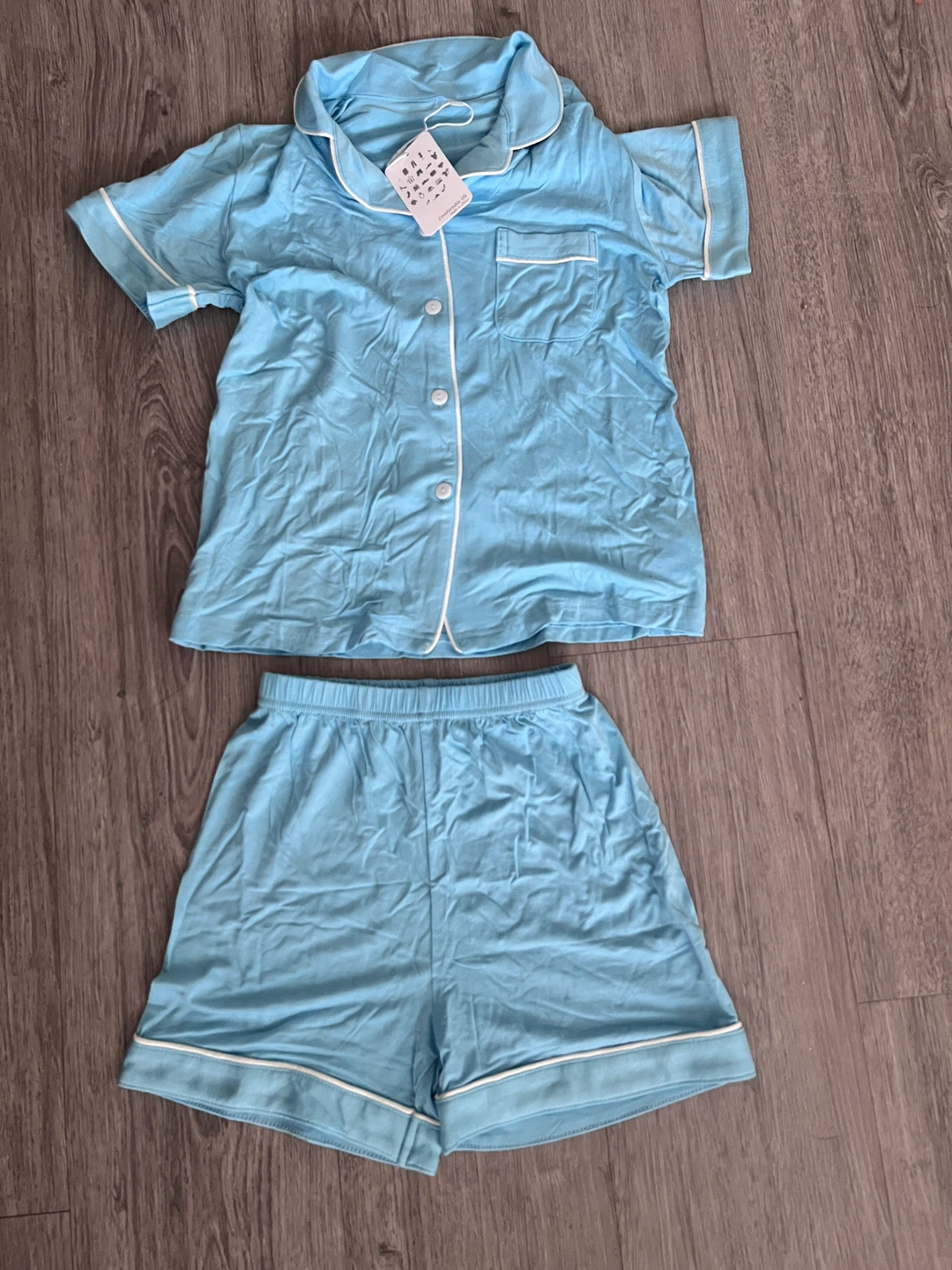 Light Blue Pajama Set